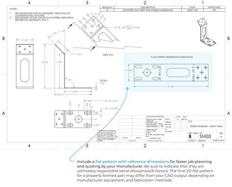 drafting sheet metal should all dimensions be on bent part|sheet metal drawing ideas.